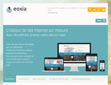 Tablet Screenshot of eoxia.com
